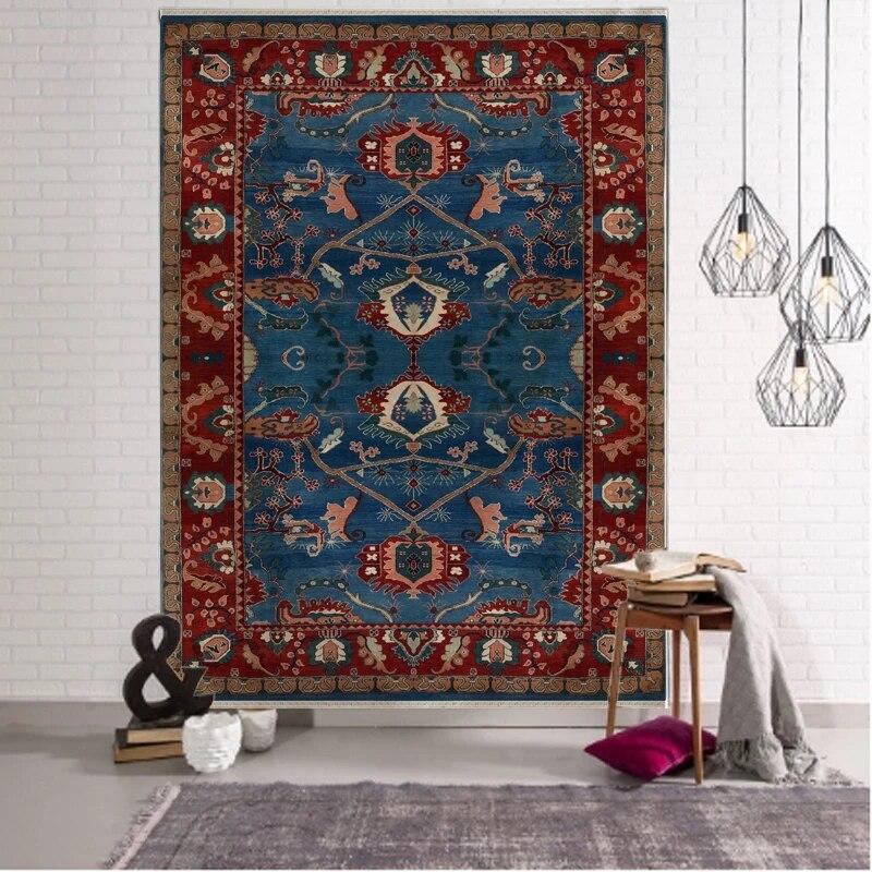 Персидский абстрактный декоративный гобелен с узором мандалы — фото 13