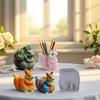 Flexible Silicone Mould Accessory for Creating Squirrel Planter Decoration With Resin And Plaster Daily Use