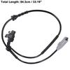 ACROPIX ABS Wheel Speed Sensor, Rear Left/Right for Peugeot, Supports 3008 MPV, Black, 1 Pack