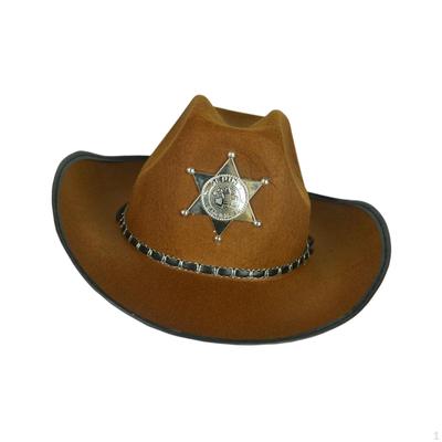 Classico cappello da cowboy in stile western per avventure all'aria aperta