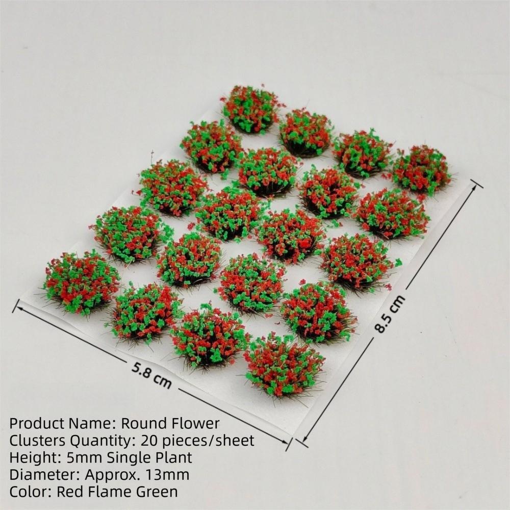 5mm Landscape Scene Making Flower Clusters Scenario Model Materials  Landscape Design