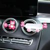 Strawberry Bear Gravity Air Vent Phone Holder for Car Navigation