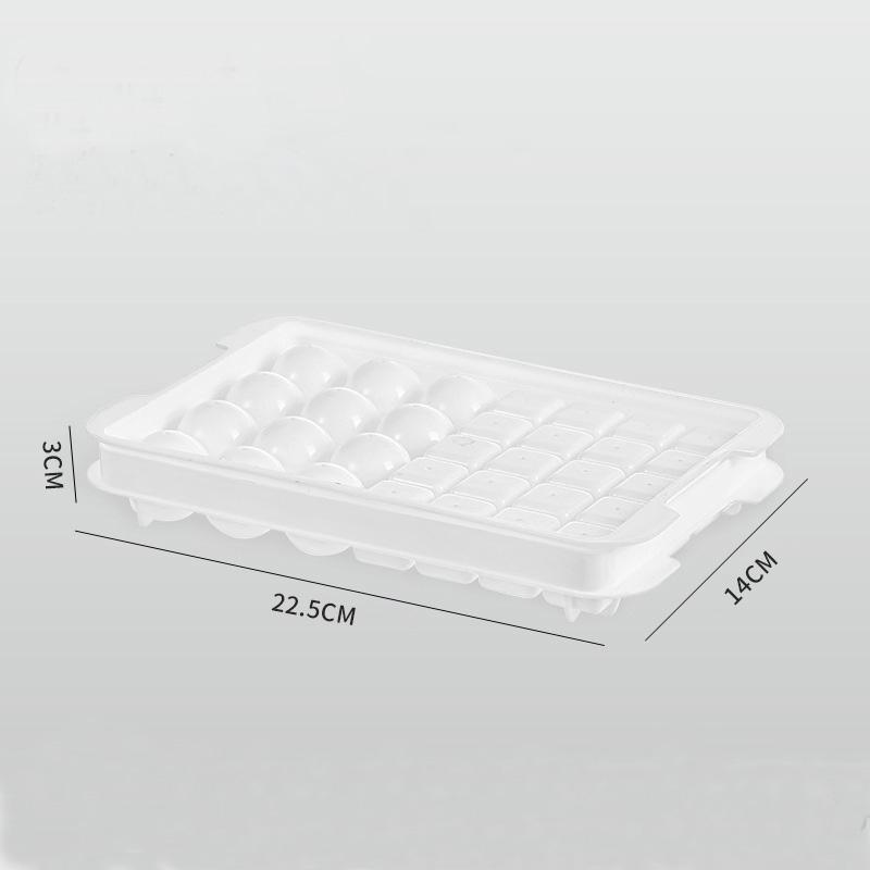 32 Ice Boll Hockey PP Mold Frozen Whiskey Ball Popsicle Ice Cube Tray Box Lollipop Making Gifts Kitchen Tools Accessories