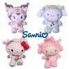 Adorable Kuromi My Melody Zodiac Cow Plush Toy Keychain With Cinnamonroll Pendants Xmas Gift