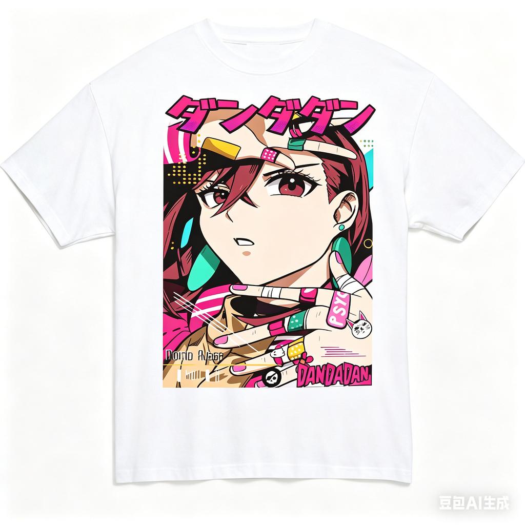 DANDADAN Cotton T-shirt personality Clothes Model Anime shirt Yearround clothing Plus Size Unis