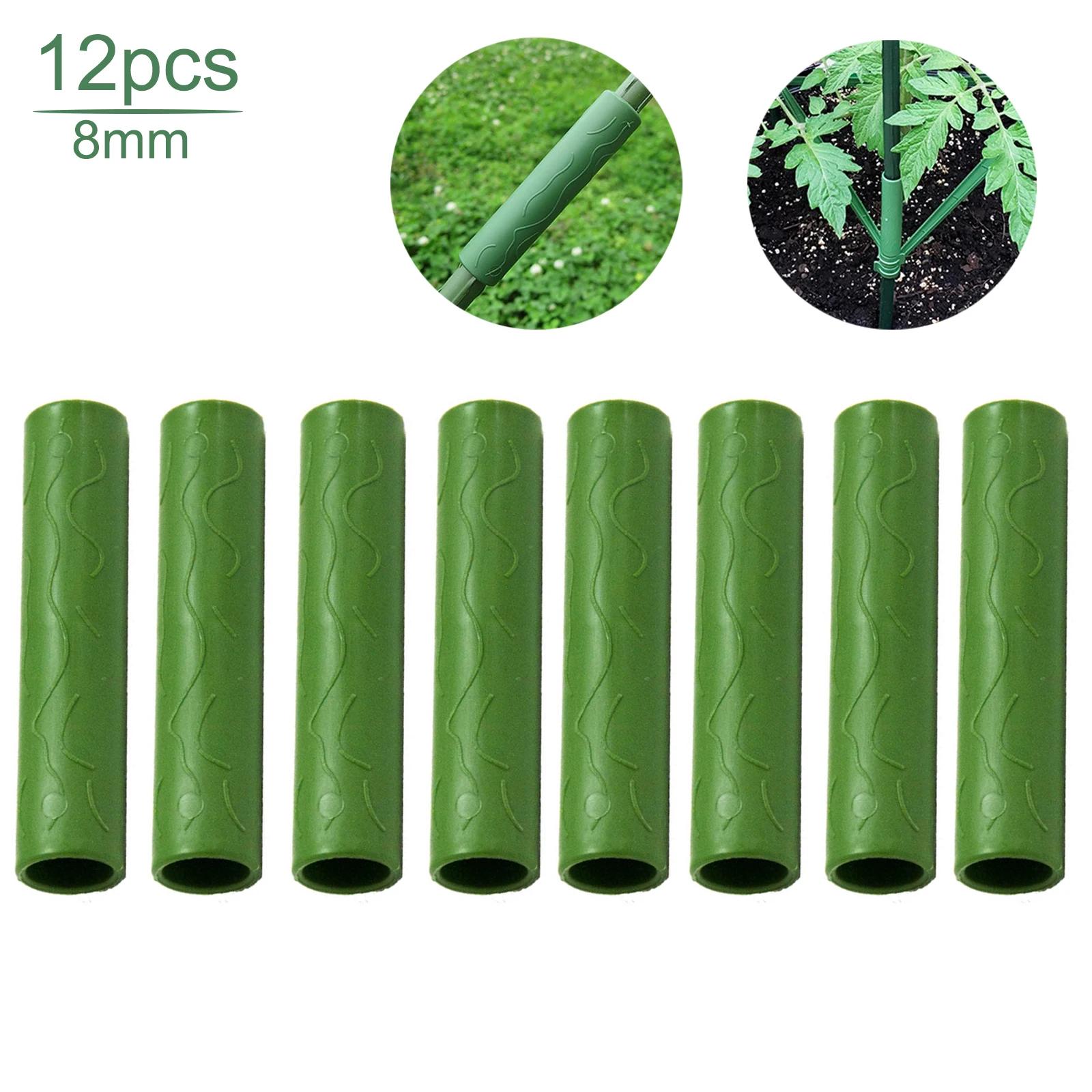 

Garden Connector Pipes Climbing Rattan Parts 12pcs Straight Connectors Garden Tool Accessories Plant Care Vegetable Tube Fitting