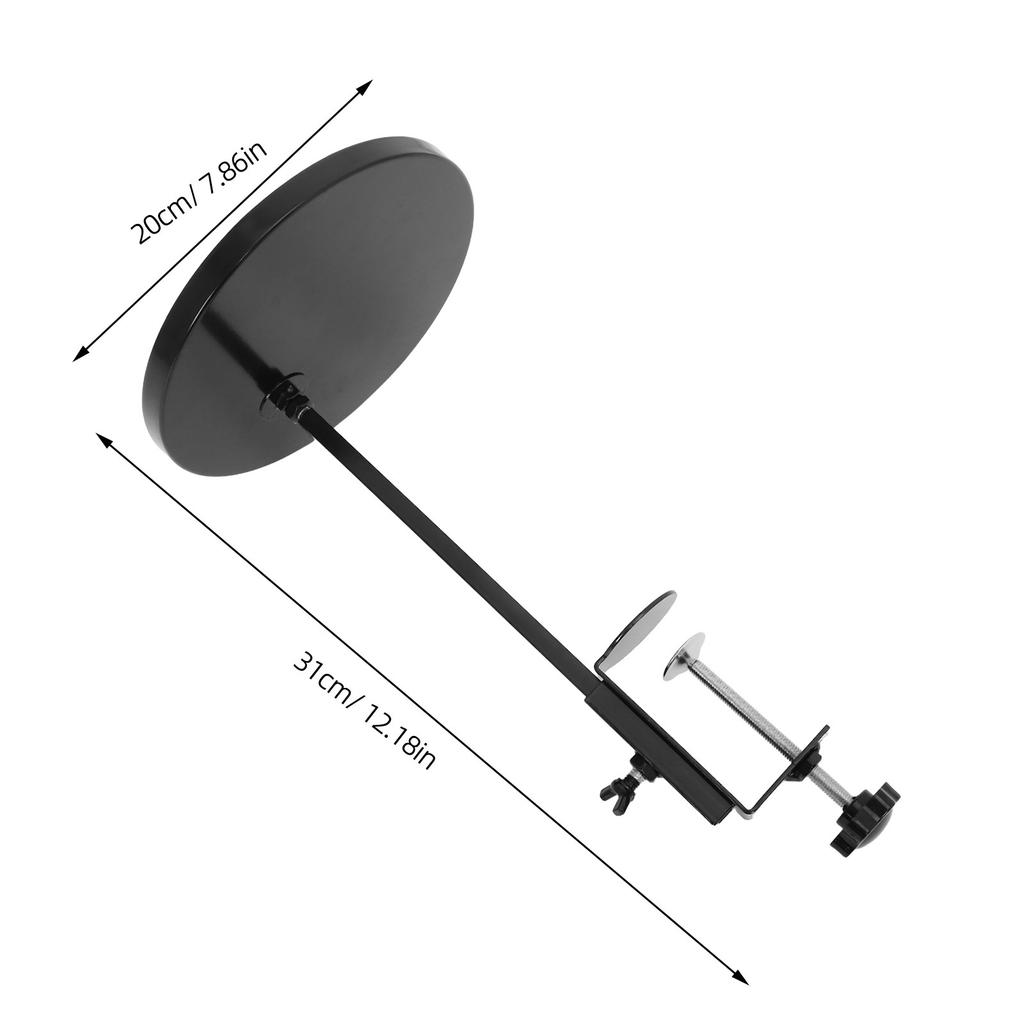 Adjustable Metal Plant Stand Black Iron Flower Rack for Windowsill Succulent Window Shelf Clamp-on Indoor Planter Shelf Garden