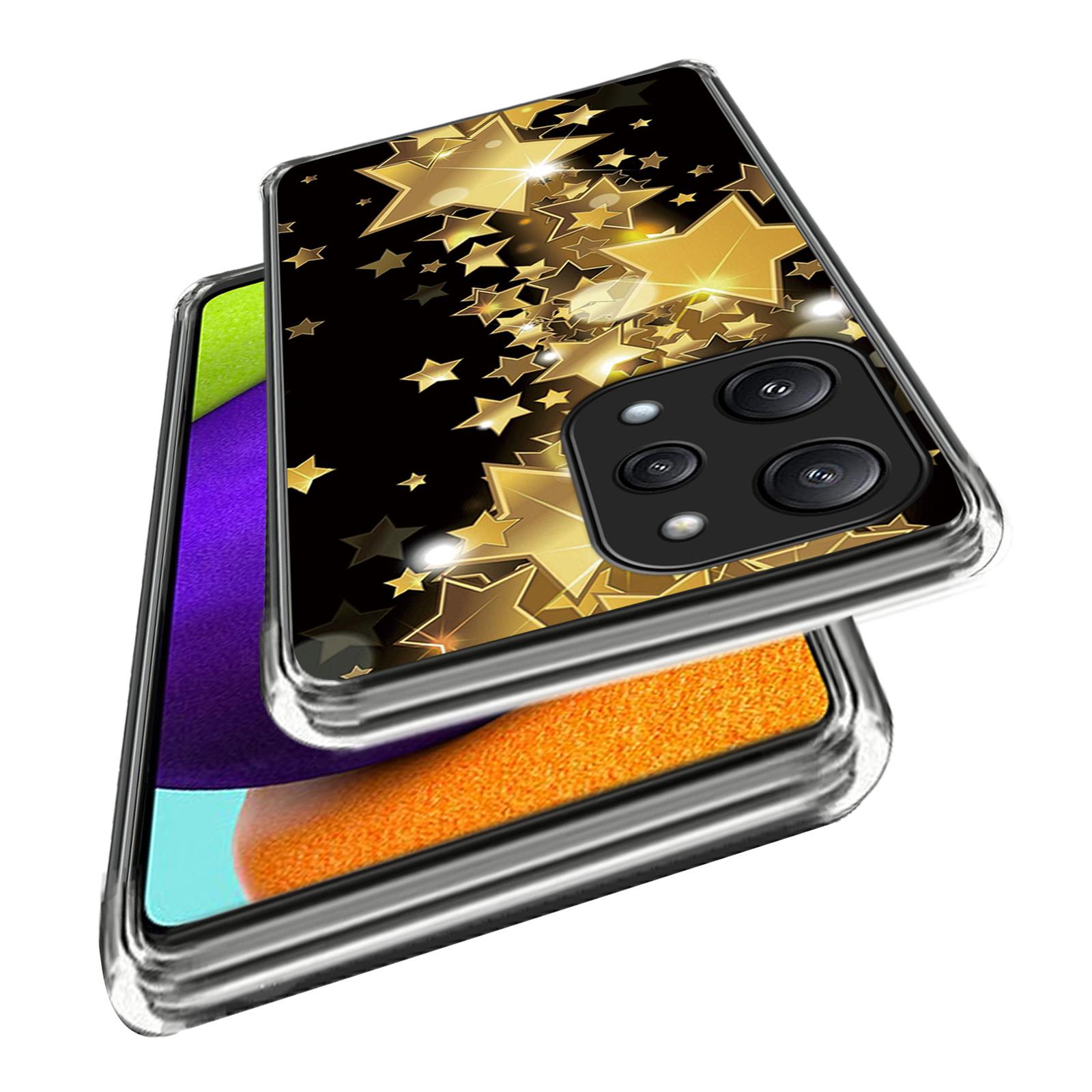 

For Xiaomi Redmi 12 5G (Global) TPU Back Case Pattern Shockproof Phone Cover Falcon