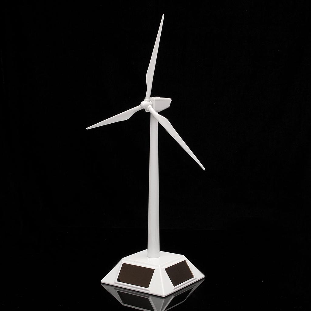 2 in 1 Solar Wind Generator Model and Exhibition Stand Windmill Educational Assembly Kit Desktop Decoration