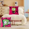 I-Invader Z-Zim Pillow Gift Home Office Decoration Bedroom Sofa Car Cushion Cover Case 45x45