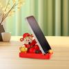 God of Wealth Ornament Sculpture Desk Phone Holder Figurine for Office