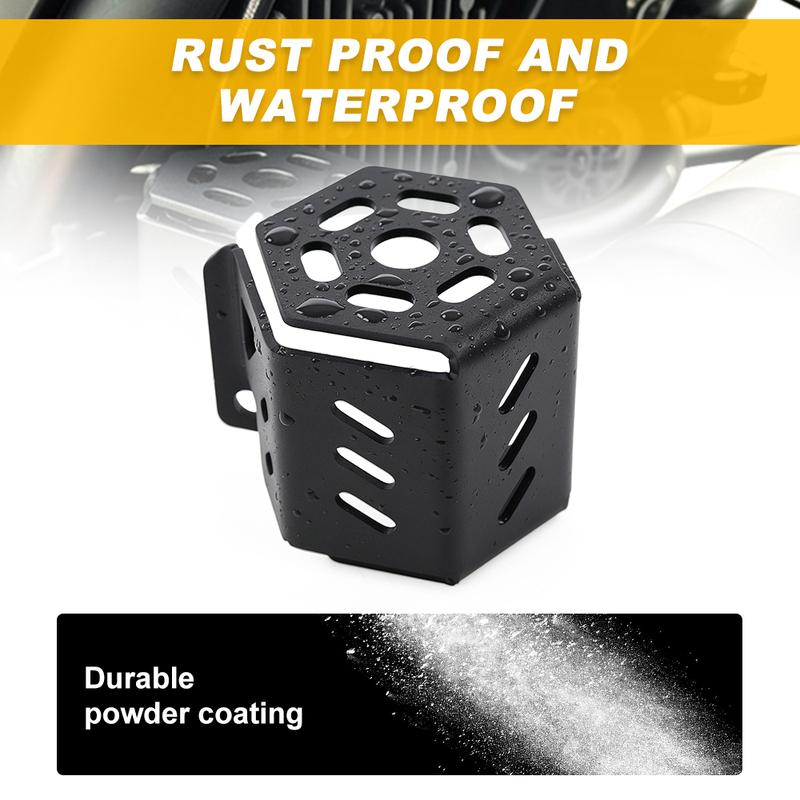 For Royal Enfield Himalayan 411 2016- SCRAM 411 -2024 Motorcycle Rear Brake Fluid Reservoir Guard Cover Protect Aluminum