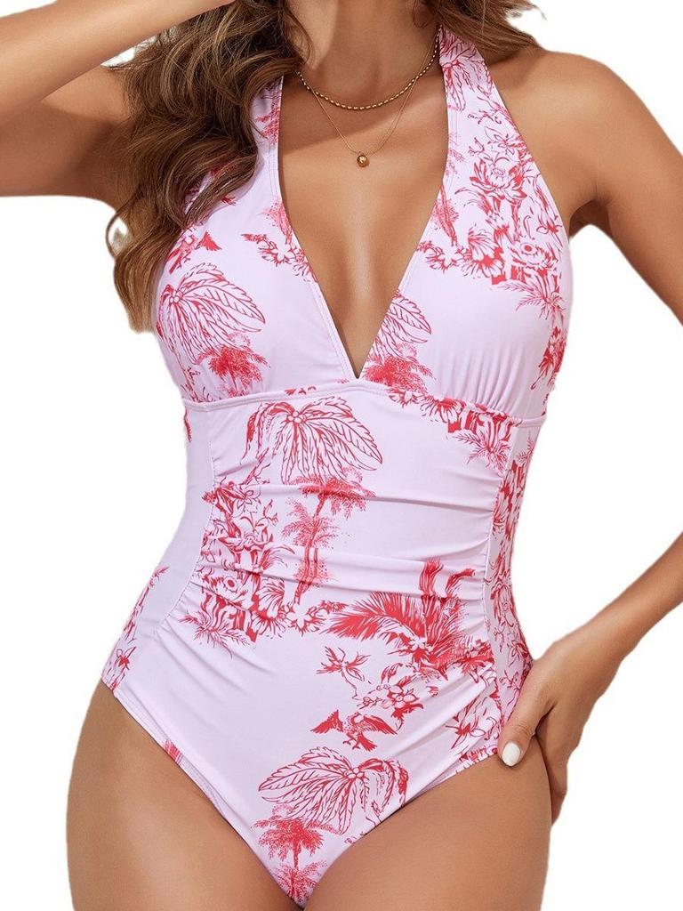 2026 European & American Conservative One-Piece Swimsuit for Women