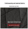 Men's Lambswool Winter Set: Warm Cotton Jacket and Pants for Elderly, Multi-Pocket Design