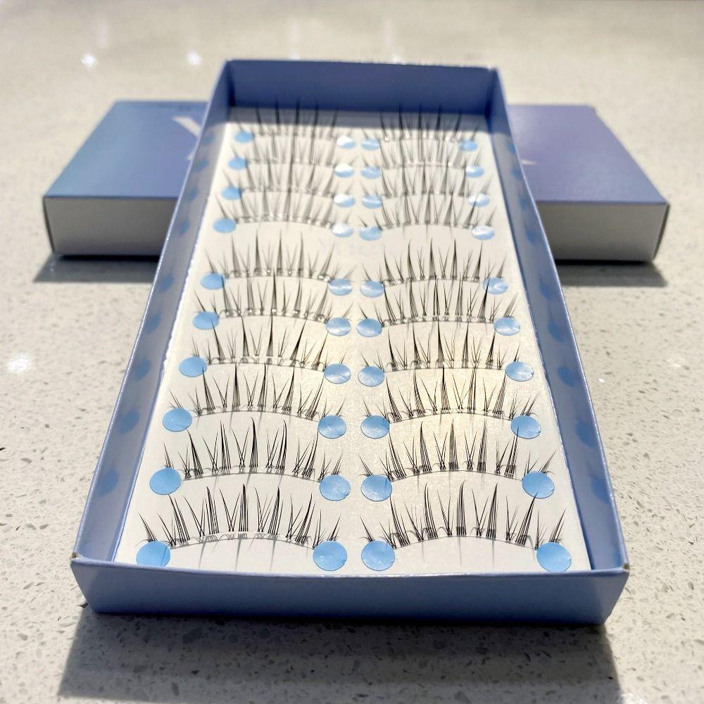 Natural Fake Lashes Wispy False Eyelashes Hot Eyelashes  Makeup Eyelash Extension