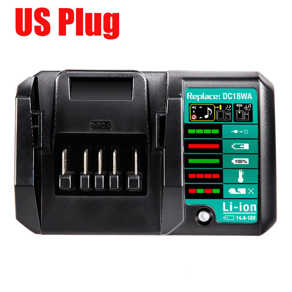 DC18WA Replacement Battery Charger Fast Charging For Makita 14.4V 18V BL1811G BL1813G BL1815G Lithium Battery Safety Charger