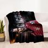 Player Celebrates Goal Stadium. Blanket Comfortable Suitable for Bed Office Chair Seaside Four Seasons Universal Warmthful Decor