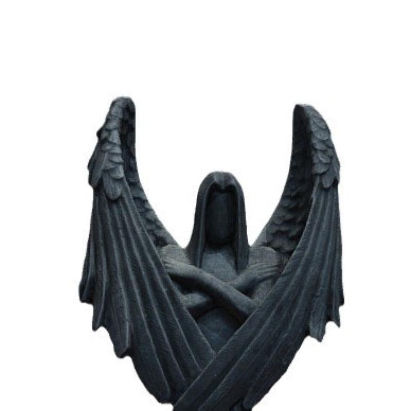 Dark Angel Halloween Resin Statue - Indoor Decor