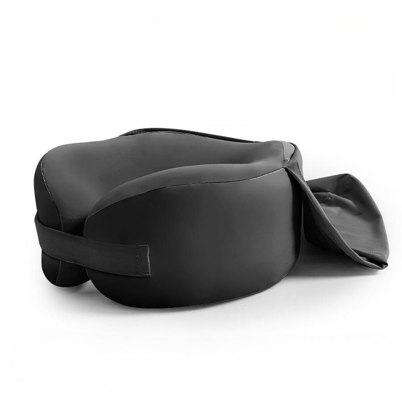 

U-shaped Pillow Neck Protector Hooded Travel Portable Aircraft Neck Protector Travel Pillow Can Be Stored and Folded