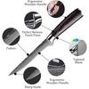Professional Kitchen Boning Knife Stainless Steel Meat Cleaver Fruit Vegetables Fish Bone Chef Knife Cooking Tool 6inch