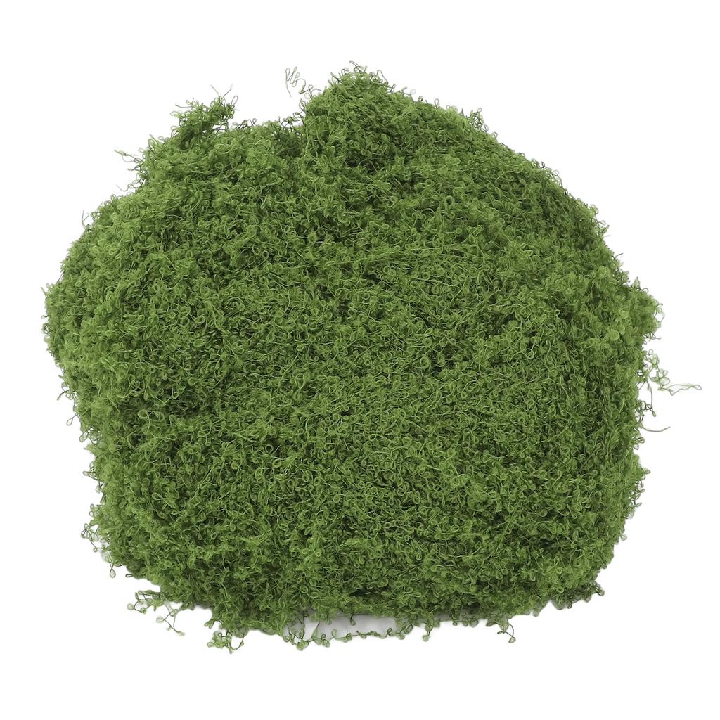 200g Artificial Moss Miniature Bonsai Decor for Potted Plants Garden Lawn Crafts Decoration Dark Green