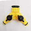 Y-Shaped Double Nipple Splitter Valve, 4-Point/6-Point, One-to-Two Connector Faucet Switch