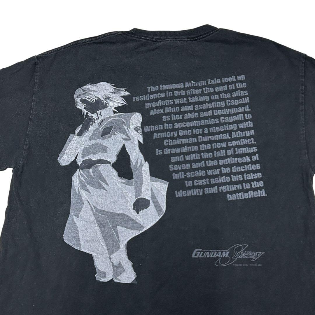 

[USED] Vintage 00s Mobile Suit Gundam SEED DESTINY anime T-shirt