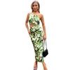 AX Paris Womens/Ladies Floral Asymmetric Cut Out Midi Dress