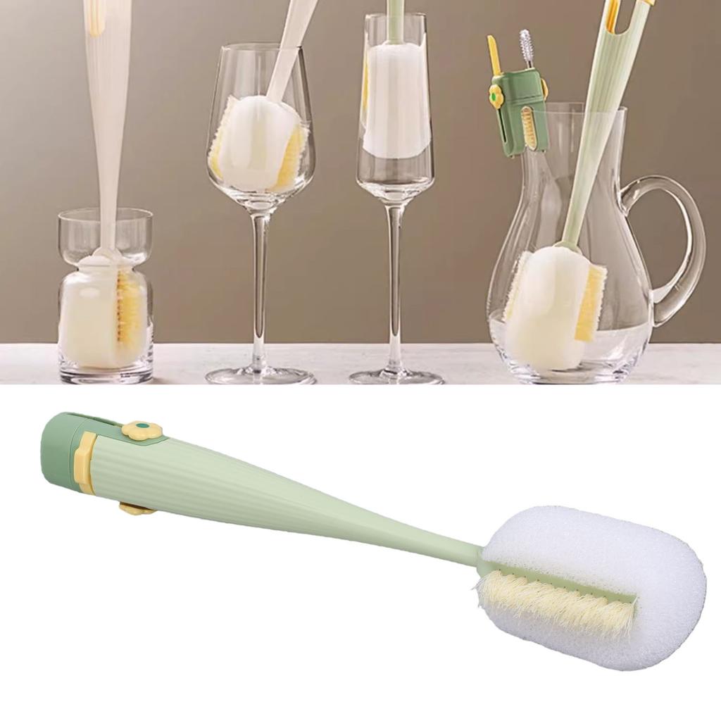 5 in 1 Bottle Cleaning Brush Set Multifunctional Water Bottle Straw Cleaner Brush Cleaning Tool Kit Kitchen Gadgets