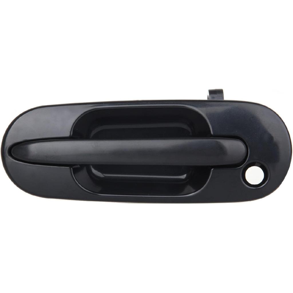 OCPTY Door Handle Exterior Front Driver Left Side Replacement fit 1997-2001 for Honda for CR-V Outside Door Handle Black