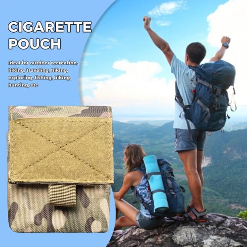 Utility Gadget Pouch, Small Outdoor Pouch, Storage Bag, Document Bag, Camouflage Phone Bag, Outdoor Rock Climbing Adventure Tool Waist Gadget Pouch, M