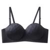 Strapless Lingerie Women's Gathering Bra Anti-slip Retractable Breasts Anti-lowering Bra Push Up Bra