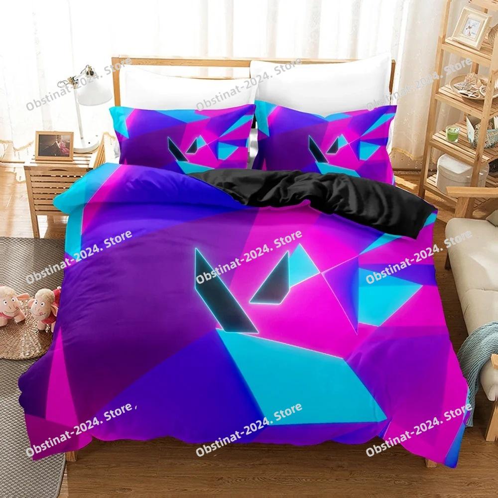 New Game VALORANT Bedding Set Printed Duvet Cover Pillowcase Single Double Style Queen King Size Sets Linen Home Textiles