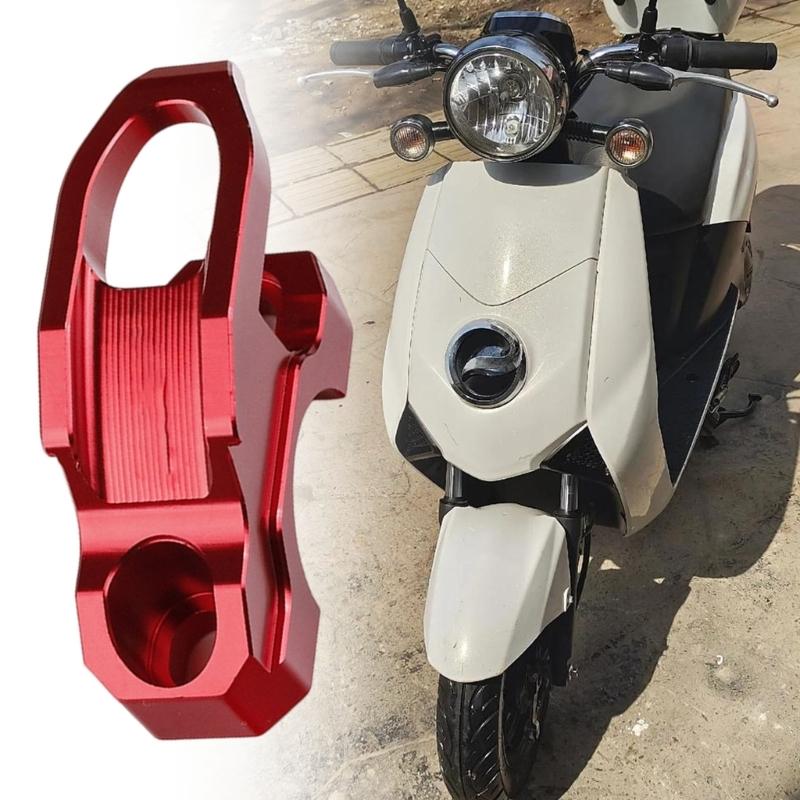 Motorcycle Helmets Hook Clamp Aluminum Handlebar Mounted Helmets Holder Hanger Hook Scooter Modified Accessories