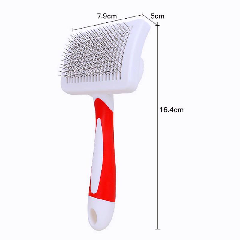 Dog Brush Massage Dogs Comb One Button Pet Hair Remover Self Cleaning Cat Brush Large Comb for Dog Grooming Brushes Pet Products