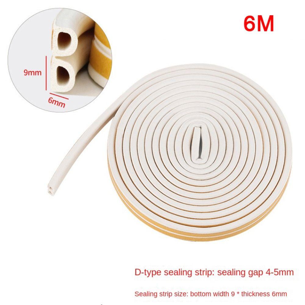D/E/I/P Type Door Seal Strip Foam Seal Stopper New Weatherstrip  Window