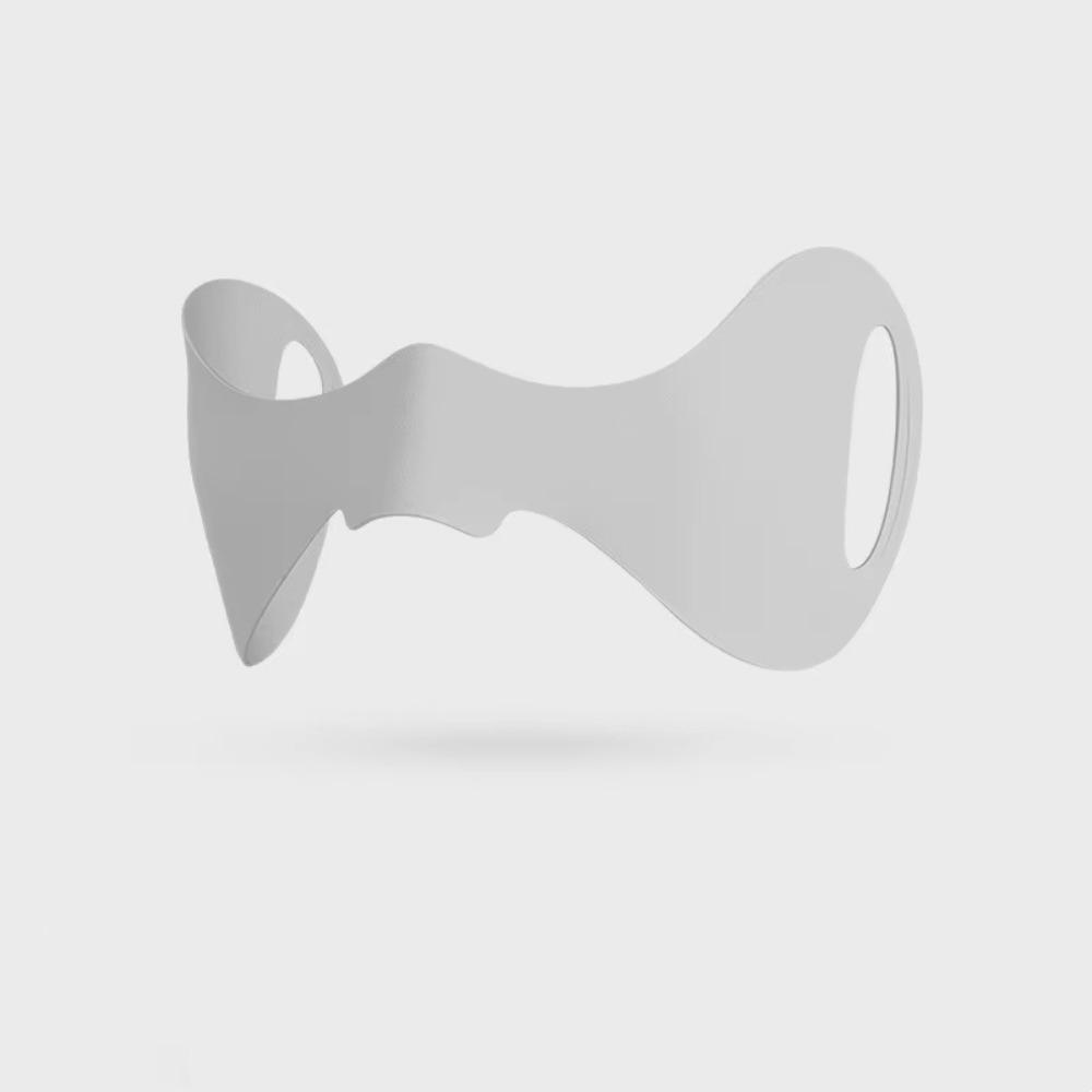 

Windproof Winter Face Cover Cold Protection Warm Face Mask Unisex Ski Nose Patch Picnic Hiking сірий