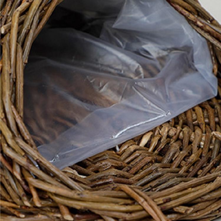 Panier à Fleurs en Osier Rotin Fait Main Suspendu au Mur Pour Jardin Plante Grimpante Pot Support de Plantes Décoration Intérieure Jardinière Murale