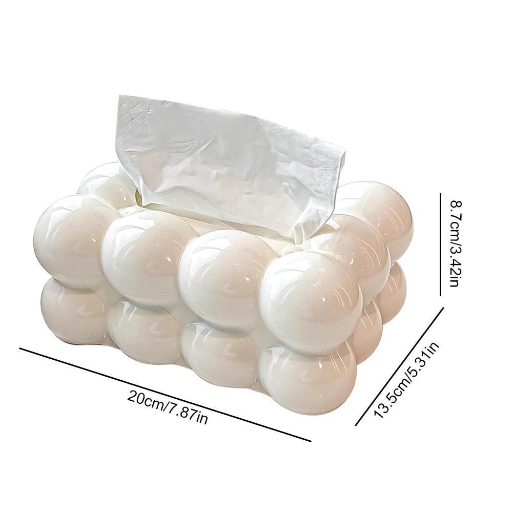 Cloud Design Tissue Box Holder Desktop Wet Tissue Case Organizer Napkin Holder Paper Storage Box Bathroom Kitchen Accessories