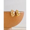Yhpup Stainless Steel Vintage Fashion Imitation Pearl Fashion Earrings for Women Gold Color Jewelry