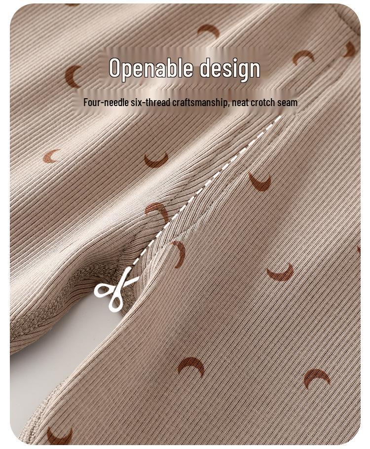 Baby Cotton Split Suit: Boys' and Girls' Autumn Pajamas Set