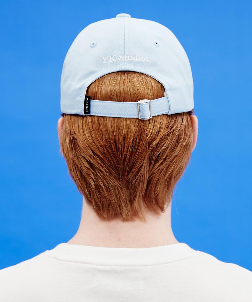 WAIKEI Dog Is Love Star Ball Cap Sky Blue