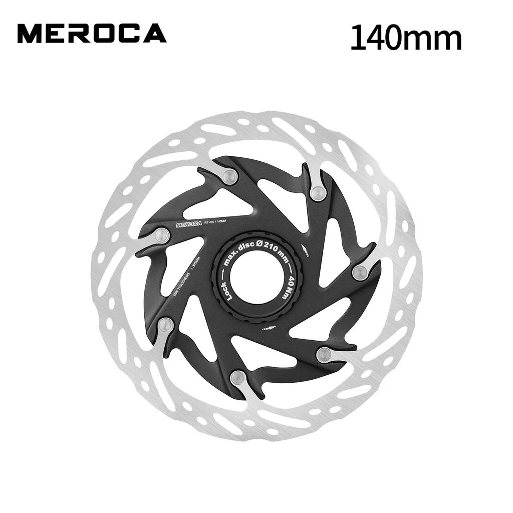 MEROCA XR Bicycle Brake Rotor 140MM 160MM Bike Centerlock Rotor Heat Dissipation Floating Rotors Cycling Parts