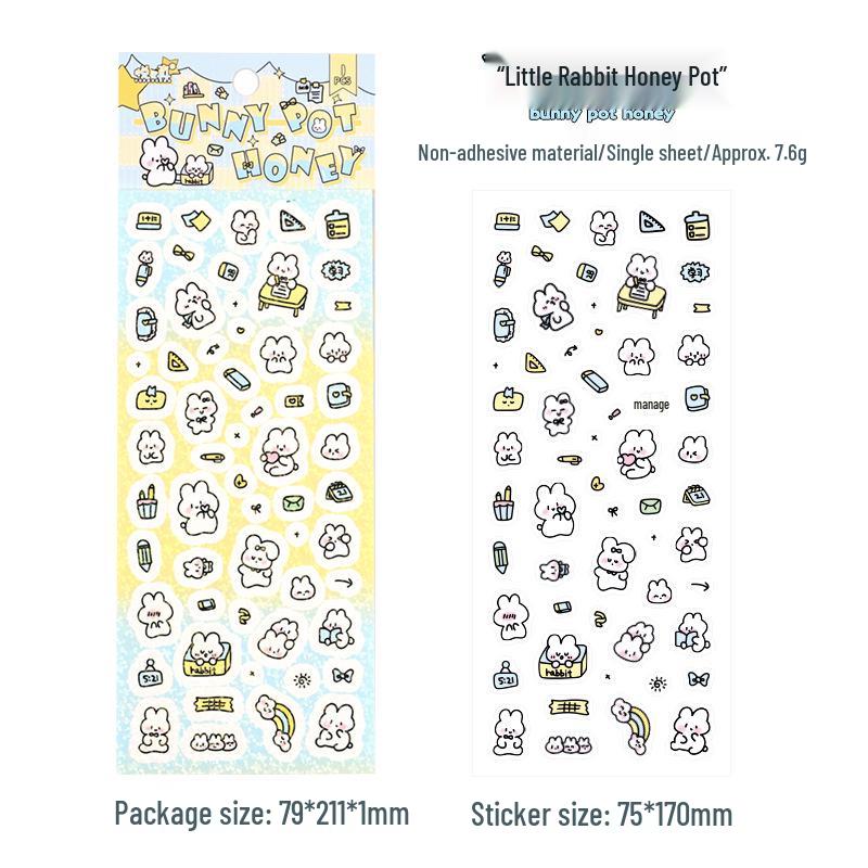 Yuezhen Tongmeng Paradise Die-cut Cartoon Stickers for Children's Journals