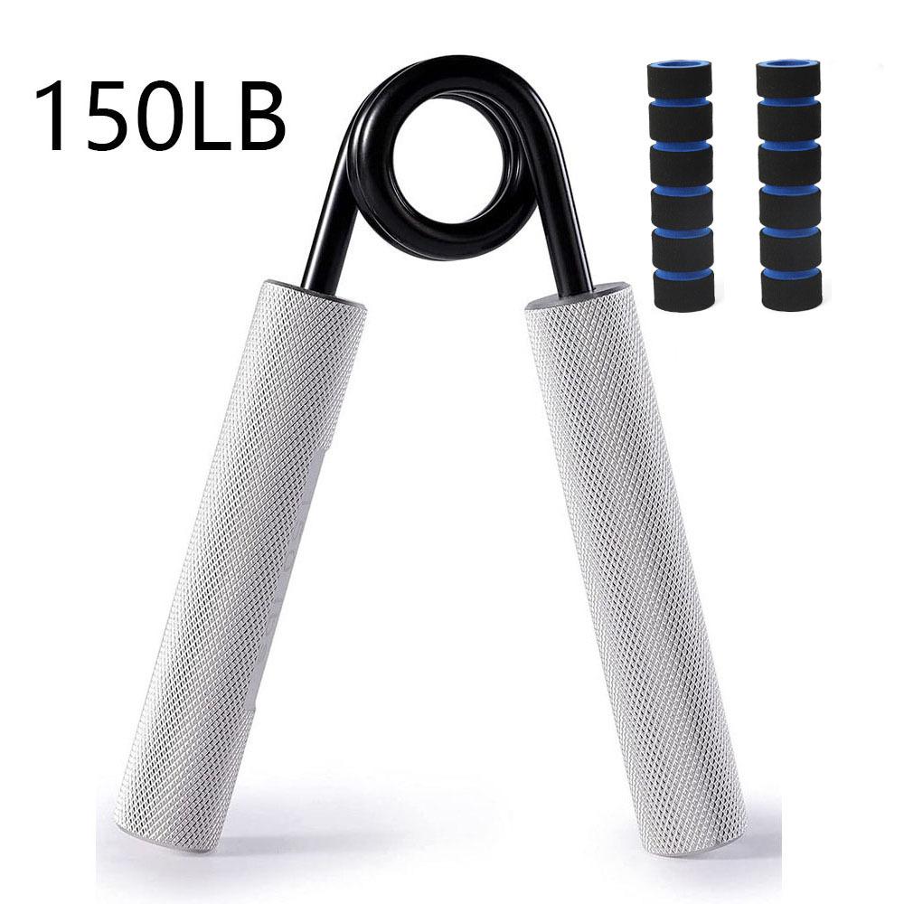 

Aluminum Alloy Hand Gripper Spring Steel Sponge Sleeve Home Gym Fitness Equipment Men Arm Finger Strength Training Workout