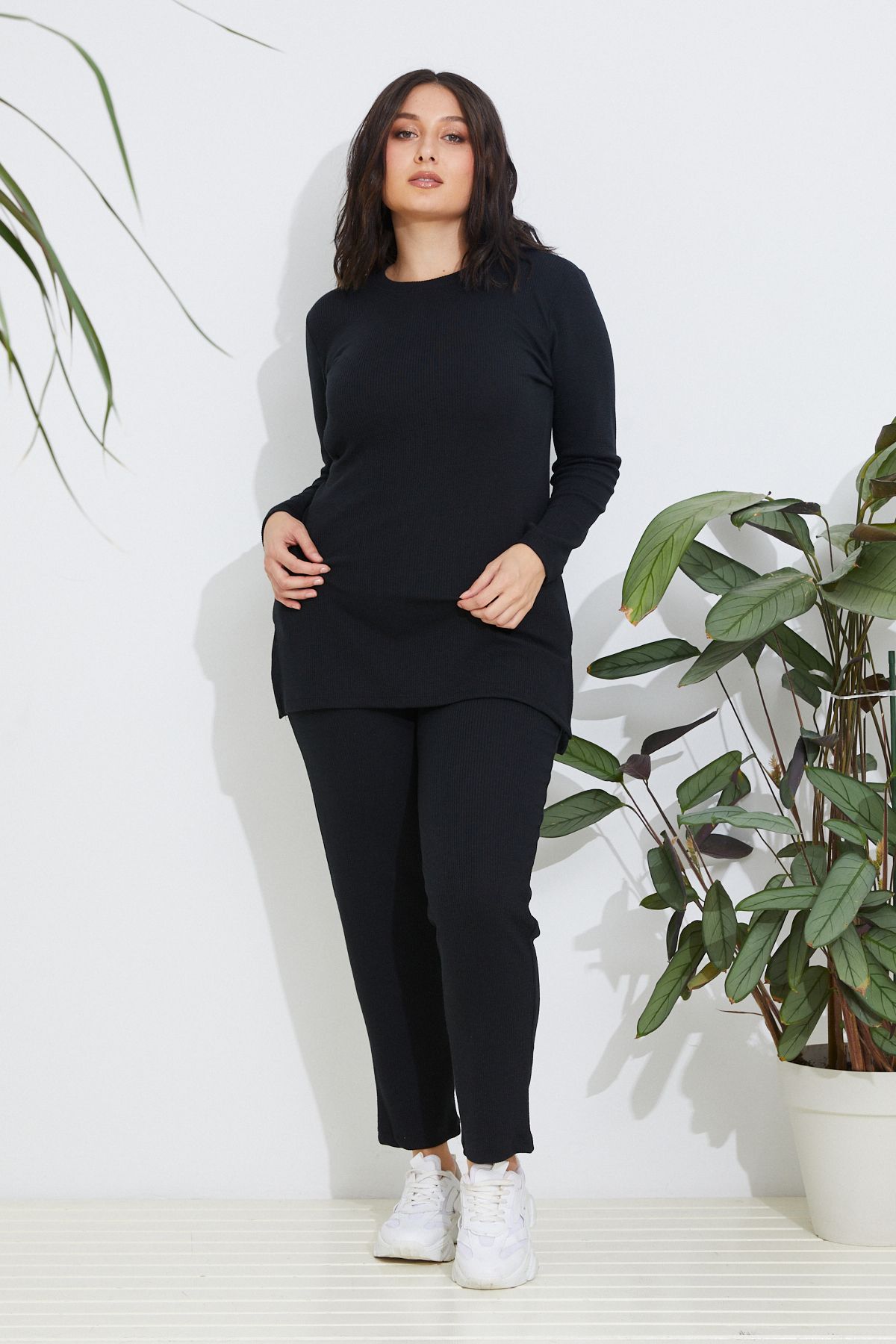 

Women s Big Size Blouse Black Plus Size Corduroy Blouse!!! L