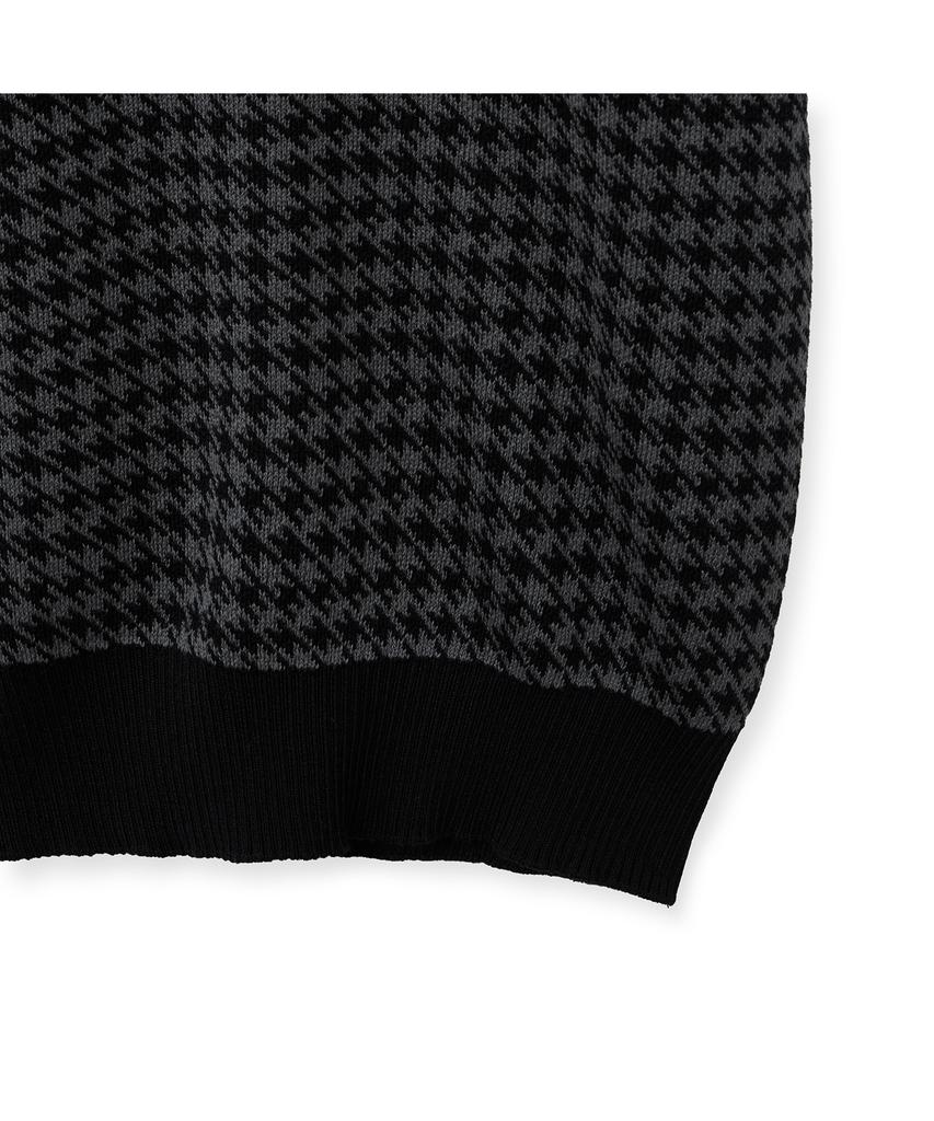 IOLO Houndstooth Half Collar_Black