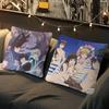 N-Noragami Anime Kissenbezüge Cartoon Sofa Dekorative Zuhause Doppelseitiger Druck Kurzer Plüsch Niedlicher Kissenbezug