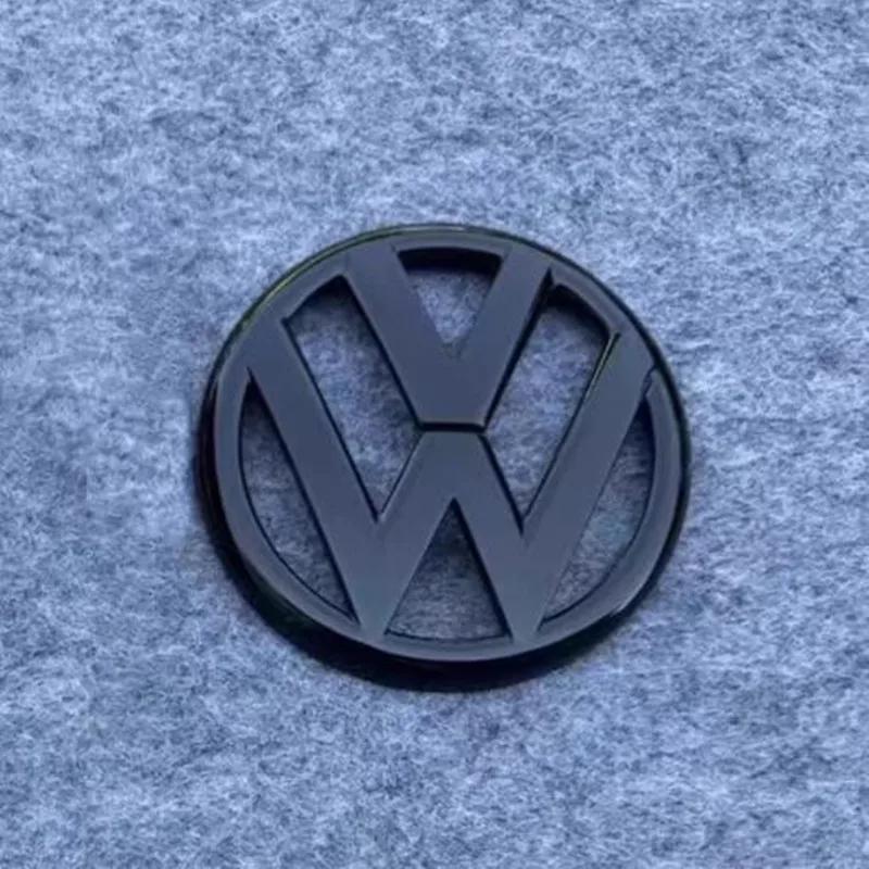 W23Hub Caps Gloss Black Replacement 135mm Front Grill Emblem or 110mm Rear Trunk Lid Car Badge for Volkswagen Golf MK6 2009 2010 20