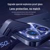 DIVI AR Anti-Reflective Tempered Glass Camera Lens Protector for iPhone